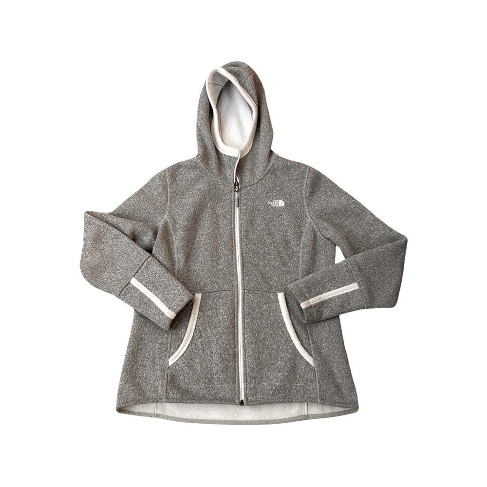 The North Face | Gray Zip-up Hoodie | EUC